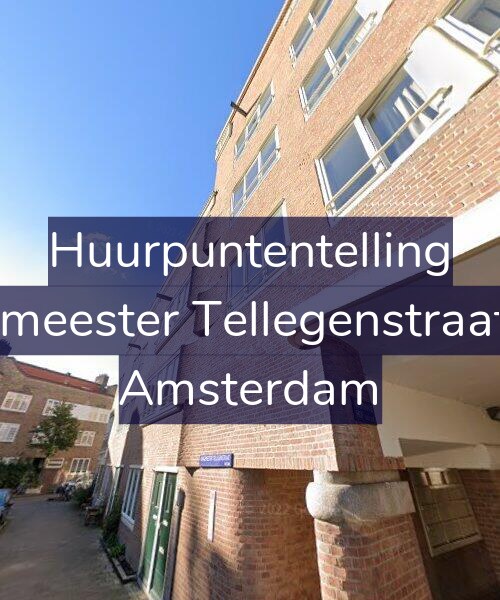 Foto gevel Huurpuntentelling voor Burgemeester Tellegenstraat 47-1, Amsterdam