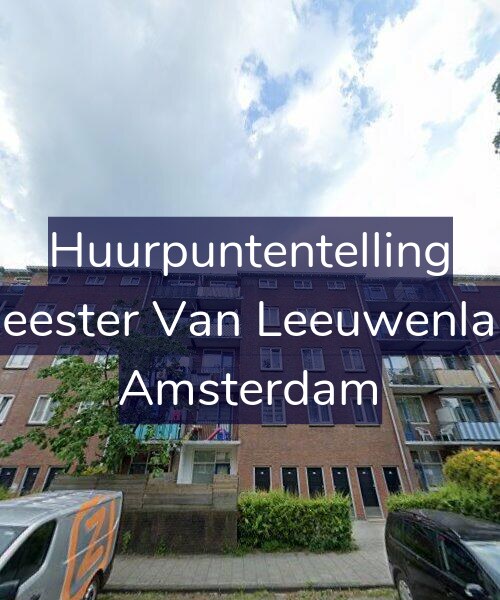 Foto gevel Huurpuntentelling voor Burgemeester Van Leeuwenlaan 72-4, Amsterdam