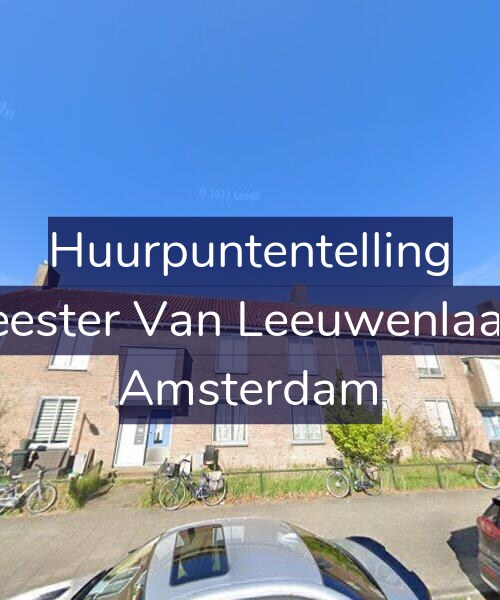 Foto gevel Huurpuntentelling voor Burgemeester Van Leeuwenlaan 179-H, Amsterdam