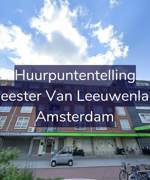 Foto gevel Huurpuntentelling voor Burgemeester Van Leeuwenlaan 22-1, Amsterdam