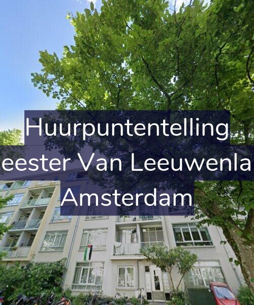 Foto gevel Huurpuntentelling voor Burgemeester Van Leeuwenlaan 88-3, Amsterdam