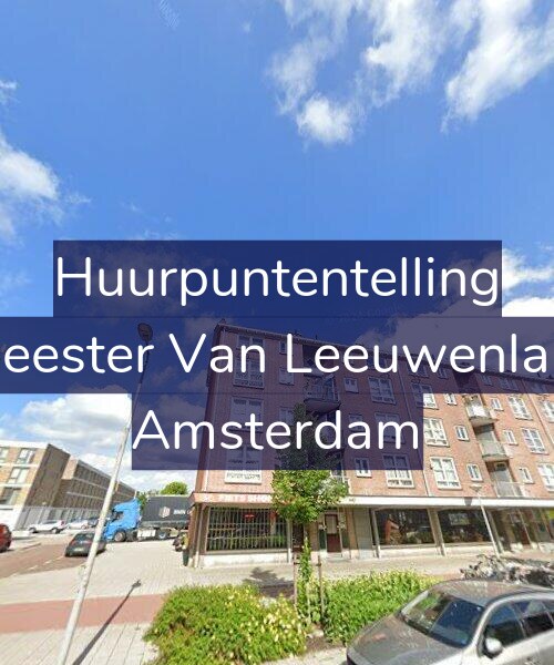 Foto gevel Huurpuntentelling voor Burgemeester Van Leeuwenlaan 39-1, Amsterdam