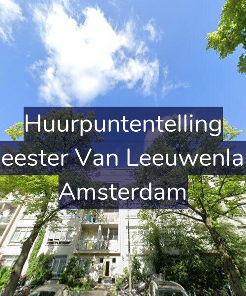 Foto gevel Huurpuntentelling voor Burgemeester Van Leeuwenlaan 93-2, Amsterdam