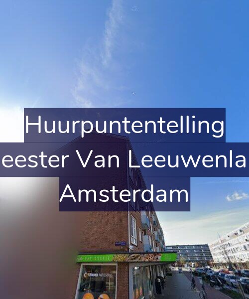 Foto gevel Huurpuntentelling voor Burgemeester Van Leeuwenlaan 34-3, Amsterdam