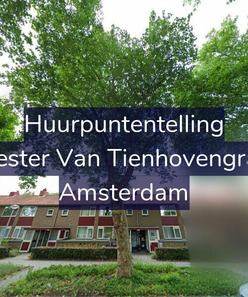 Foto gevel Huurpuntentelling voor Burgemeester Van Tienhovengracht 28-1, Amsterdam