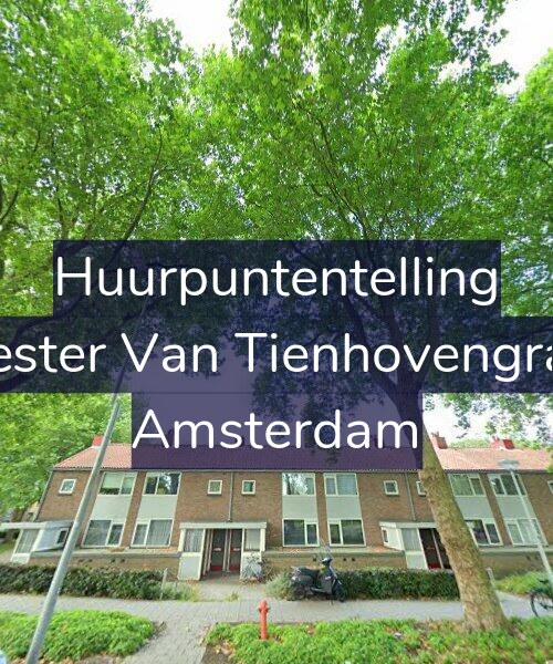 Foto gevel Huurpuntentelling voor Burgemeester Van Tienhovengracht 16-H, Amsterdam