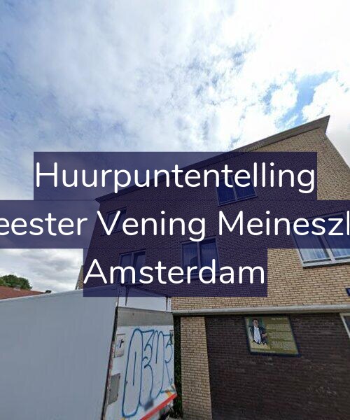 Foto gevel Huurpuntentelling voor Burgemeester Vening Meineszlaan 292, Amsterdam