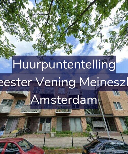 Foto gevel Huurpuntentelling voor Burgemeester Vening Meineszlaan 198, Amsterdam