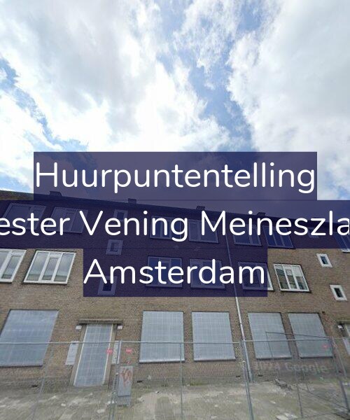Foto gevel Huurpuntentelling voor Burgemeester Vening Meineszlaan 201-1, Amsterdam