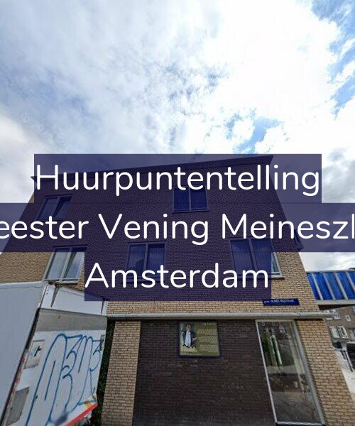 Foto gevel Huurpuntentelling voor Burgemeester Vening Meineszlaan 272, Amsterdam