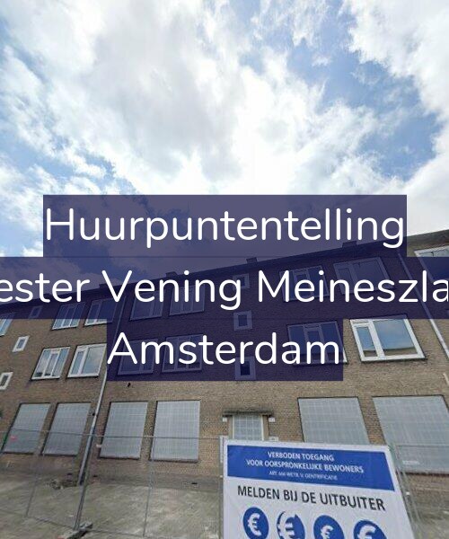 Foto gevel Huurpuntentelling voor Burgemeester Vening Meineszlaan 191-1, Amsterdam