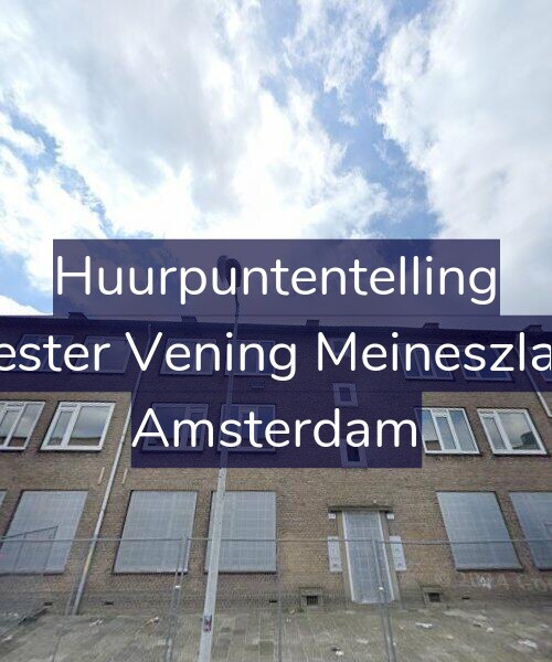 Foto gevel Huurpuntentelling voor Burgemeester Vening Meineszlaan 195-1, Amsterdam