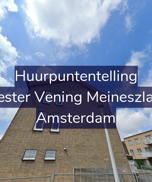 Foto gevel Huurpuntentelling voor Burgemeester Vening Meineszlaan 183-2, Amsterdam