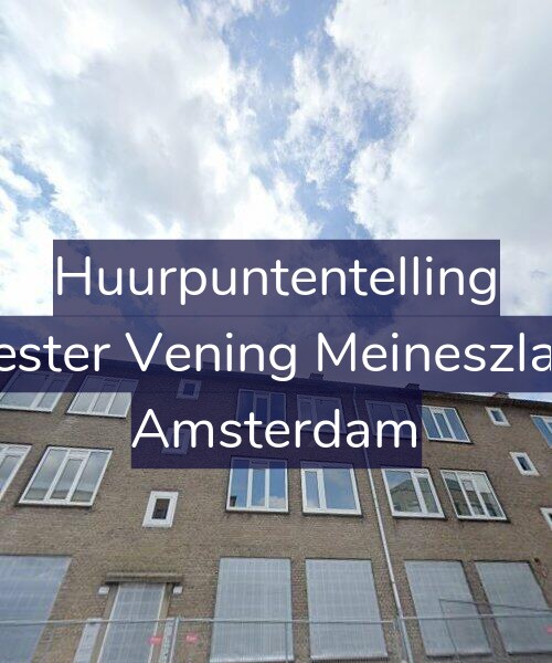 Foto gevel Huurpuntentelling voor Burgemeester Vening Meineszlaan 201-2, Amsterdam