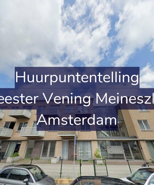 Foto gevel Huurpuntentelling voor Burgemeester Vening Meineszlaan 242, Amsterdam