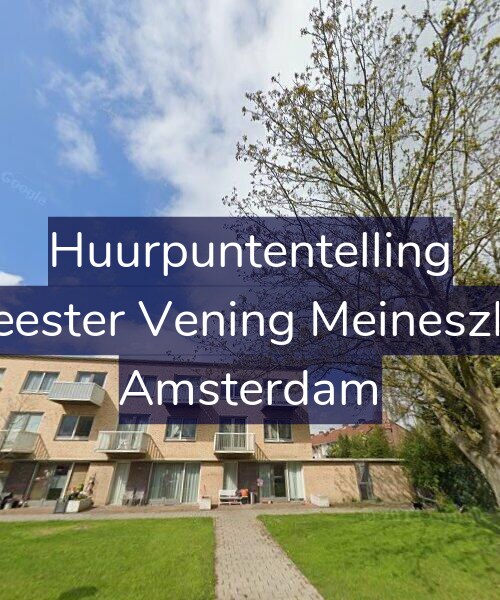 Foto gevel Huurpuntentelling voor Burgemeester Vening Meineszlaan 274, Amsterdam