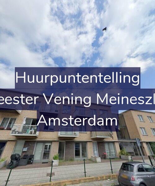 Foto gevel Huurpuntentelling voor Burgemeester Vening Meineszlaan 244, Amsterdam