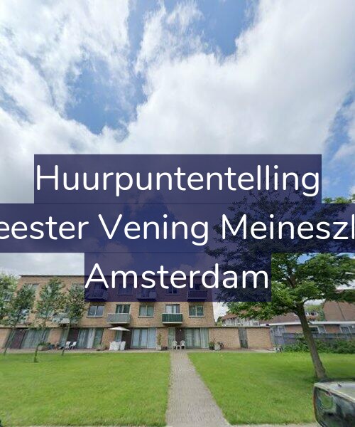 Foto gevel Huurpuntentelling voor Burgemeester Vening Meineszlaan 150, Amsterdam