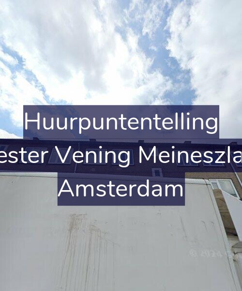 Foto gevel Huurpuntentelling voor Burgemeester Vening Meineszlaan 187-1, Amsterdam