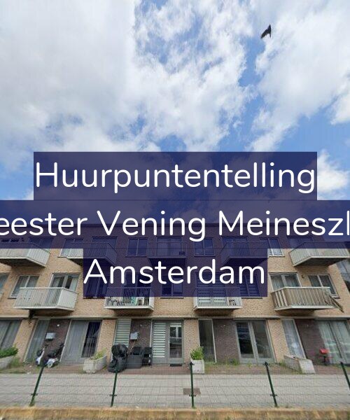 Foto gevel Huurpuntentelling voor Burgemeester Vening Meineszlaan 286, Amsterdam
