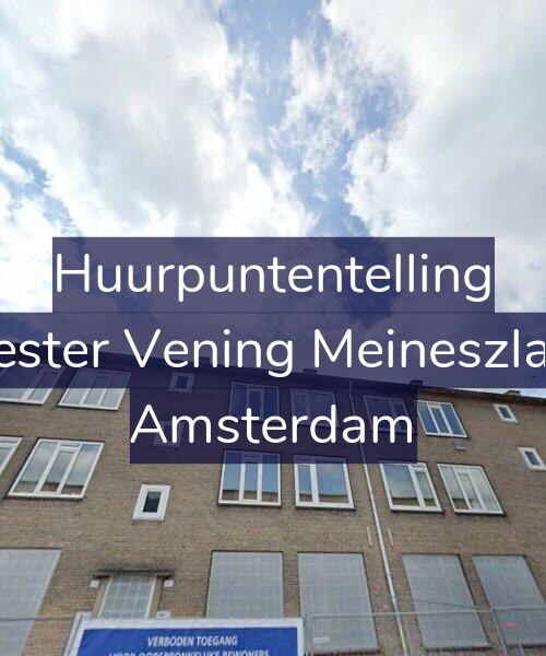 Foto gevel Huurpuntentelling voor Burgemeester Vening Meineszlaan 193-2, Amsterdam