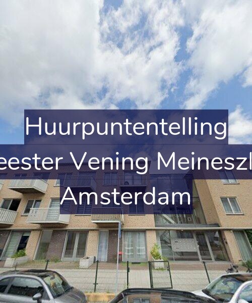 Foto gevel Huurpuntentelling voor Burgemeester Vening Meineszlaan 262, Amsterdam