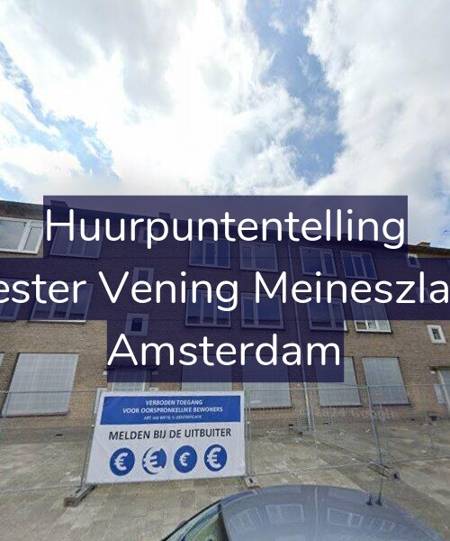 Foto gevel Huurpuntentelling voor Burgemeester Vening Meineszlaan 193-H, Amsterdam