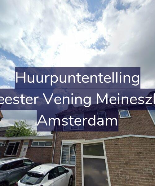 Foto gevel Huurpuntentelling voor Burgemeester Vening Meineszlaan 170, Amsterdam