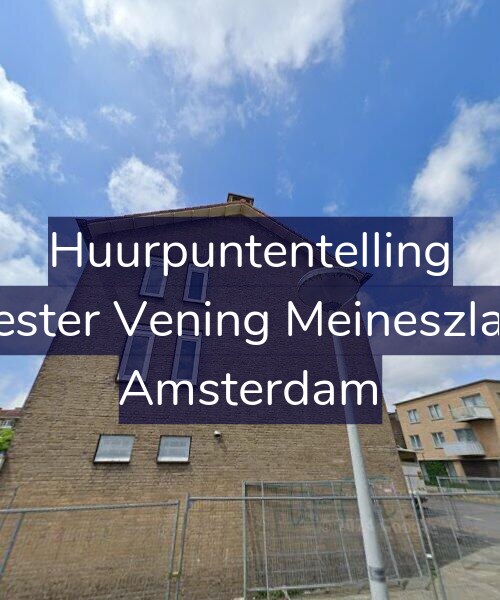 Foto gevel Huurpuntentelling voor Burgemeester Vening Meineszlaan 183-1, Amsterdam