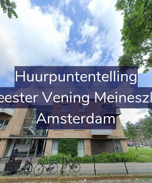 Foto gevel Huurpuntentelling voor Burgemeester Vening Meineszlaan 152, Amsterdam