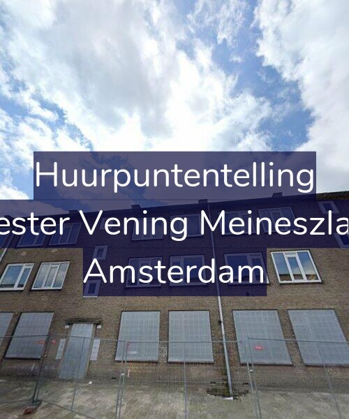 Foto gevel Huurpuntentelling voor Burgemeester Vening Meineszlaan 189-1, Amsterdam