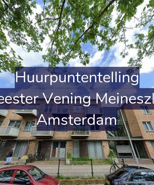 Foto gevel Huurpuntentelling voor Burgemeester Vening Meineszlaan 158, Amsterdam