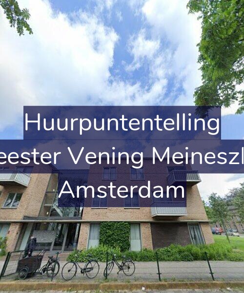 Foto gevel Huurpuntentelling voor Burgemeester Vening Meineszlaan 174, Amsterdam