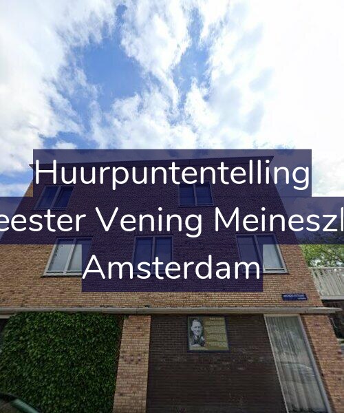 Foto gevel Huurpuntentelling voor Burgemeester Vening Meineszlaan 186, Amsterdam