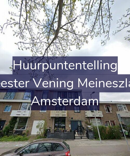 Foto gevel Huurpuntentelling voor Burgemeester Vening Meineszlaan 32-C, Amsterdam
