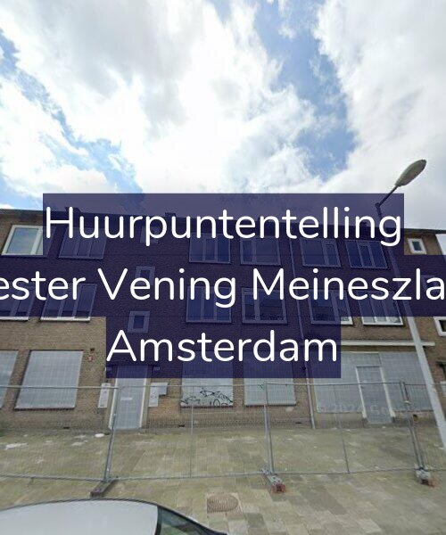 Foto gevel Huurpuntentelling voor Burgemeester Vening Meineszlaan 205-H, Amsterdam