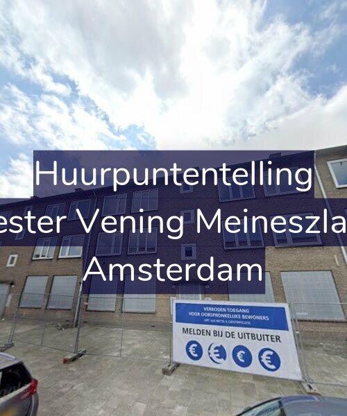Foto gevel Huurpuntentelling voor Burgemeester Vening Meineszlaan 191-H, Amsterdam