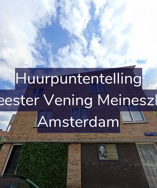 Foto gevel Huurpuntentelling voor Burgemeester Vening Meineszlaan 168, Amsterdam