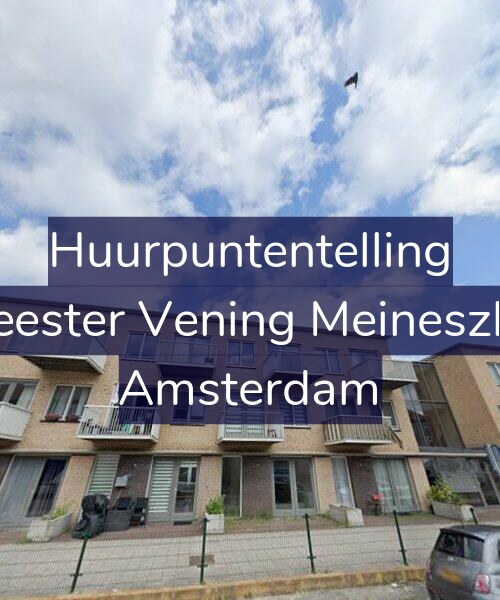 Foto gevel Huurpuntentelling voor Burgemeester Vening Meineszlaan 284, Amsterdam