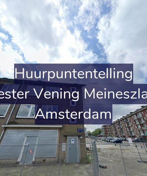 Foto gevel Huurpuntentelling voor Burgemeester Vening Meineszlaan 209-1, Amsterdam