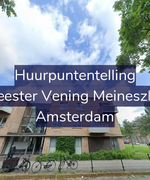 Foto gevel Huurpuntentelling voor Burgemeester Vening Meineszlaan 154, Amsterdam