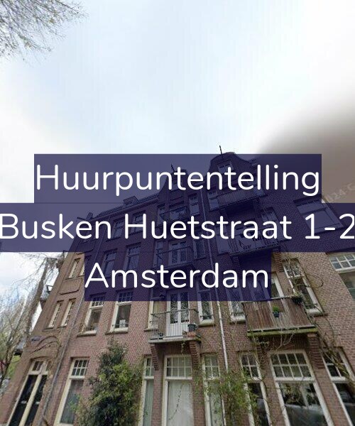 Foto gevel Huurpuntentelling voor Busken Huetstraat 1-2, Amsterdam