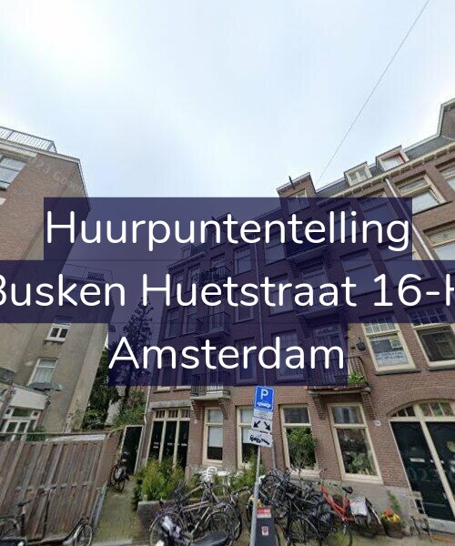 Foto gevel Huurpuntentelling voor Busken Huetstraat 16-H, Amsterdam