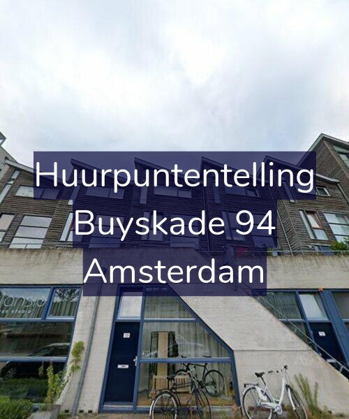 Foto gevel Huurpuntentelling voor Buyskade 94, Amsterdam
