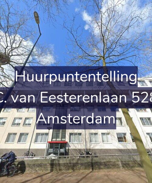 Foto gevel Huurpuntentelling voor C. van Eesterenlaan 528, Amsterdam