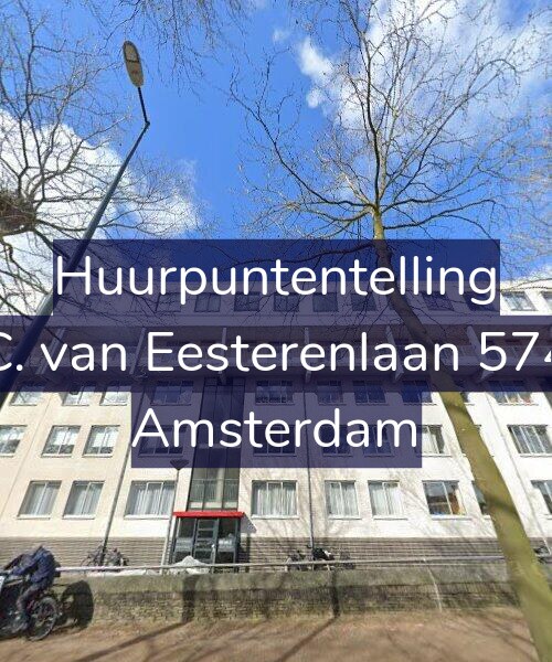 Foto gevel Huurpuntentelling voor C. van Eesterenlaan 574, Amsterdam
