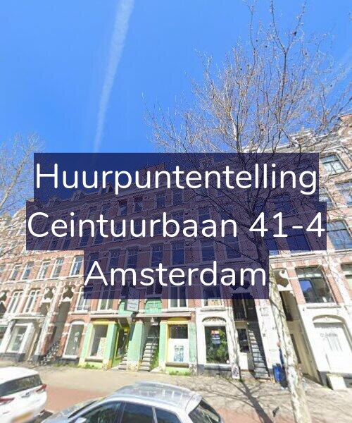 Foto gevel Huurpuntentelling voor Ceintuurbaan 41-4, Amsterdam