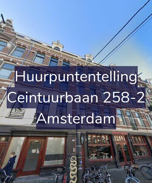 Foto gevel Huurpuntentelling voor Ceintuurbaan 258-2, Amsterdam