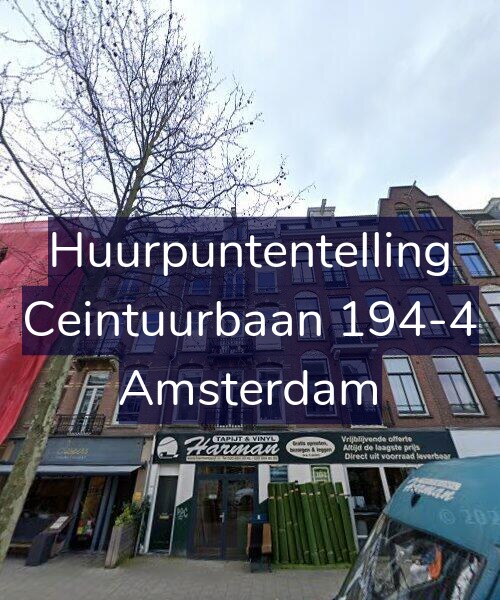 Foto gevel Huurpuntentelling voor Ceintuurbaan 194-4, Amsterdam