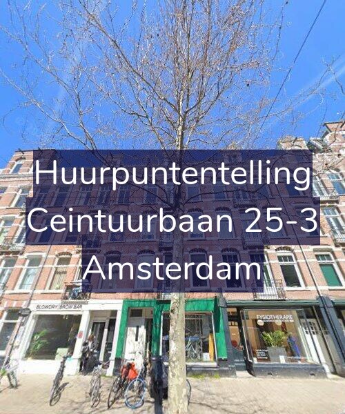Foto gevel Huurpuntentelling voor Ceintuurbaan 25-3, Amsterdam